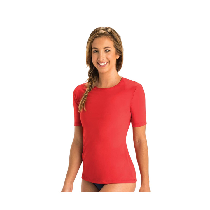 Dolfin Women's Crew Neck Short Sleeve Rash Guard product image