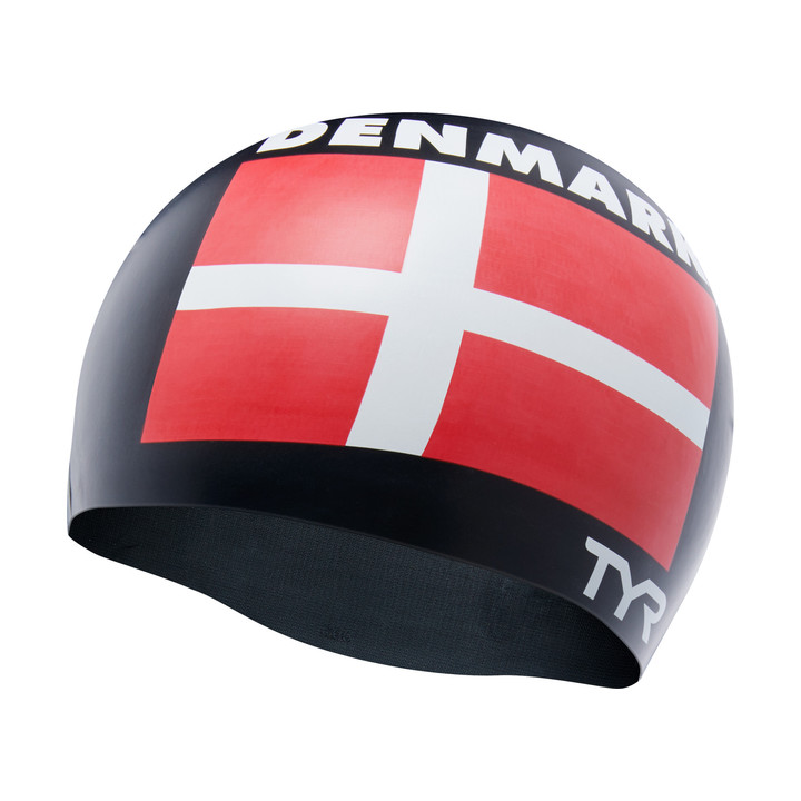 TYR Denmark Silicone Swim Cap product image