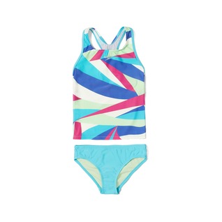 Speedo Print Racerback Tankini Set