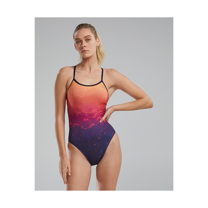 Tyr Durafast Elite Women's Crosscut Tieback Swimsuit - Infrared product image