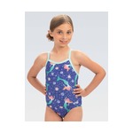 Dolfin Girls Uglies Mermaid Criss-Cross Back One Piece Suit product image