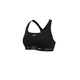 Nike Women Fusion Logo Tape Racerback Bikini Top