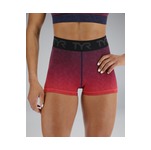 Tyr Base Kinetic Women's Mid-Rise 2in Logo Shorts - Ember product image