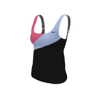 Nike Women Colorblock Scoop Neck Tankini