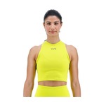 Tyr Base Kinetic Women's Cropped High Neck Tank - Solid product image