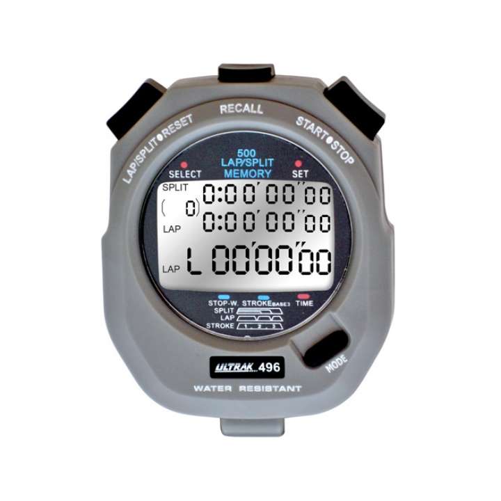 Ultrak 500 Lap Memory Stopwatch product image